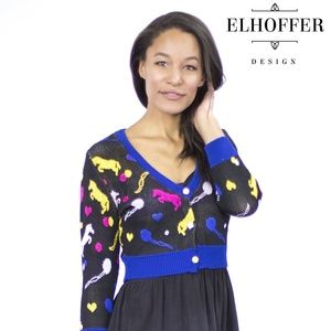 Harry Potter Inspired Loony Witch Cardigan